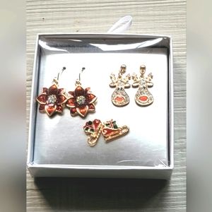NWT Holiday Earrings (3 sets)